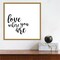 Quotable V by Anna Hambly 16-in. W x 16-in. H. Canvas Wall Art Print Framed in Gold